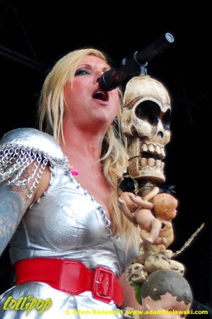 In This Moment - Rockstar Mayhem Chicago, IL July 2010 | Photos by Adam Bielawski