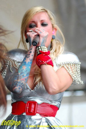 In This Moment - Rockstar Mayhem Chicago, IL July 2010 | Photos by Adam Bielawski