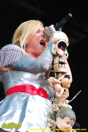 In This Moment - Rockstar Mayhem Chicago, IL July 2010 | Photos by Adam Bielawski