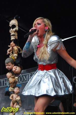 In This Moment - Rockstar Mayhem Chicago, IL July 2010 | Photos by Adam Bielawski