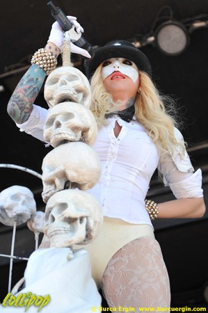 In This Moment - Rockstar Uproar Fest2 Mansfield, MA August 2012 | Photos by Burcu Ergin