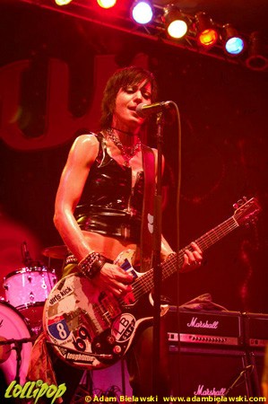 Joan Jett - Gibson Guitar Booth Computer Electronic Show Las Vegas, NV January 2007 | Photos by Adam Bielawski
