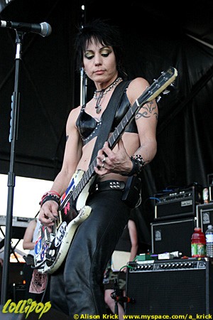 Joan Jett - Warped Tour Tinley Park, IL July 2006 | Photos by Alison Krick