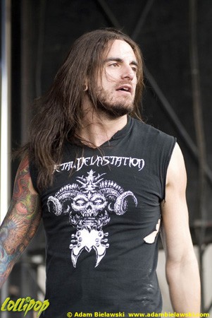 Job for a Cowboy - Rockstar Mayhem Festival Tinley Park, IL July 2009 | Photos by Adam Bielawski