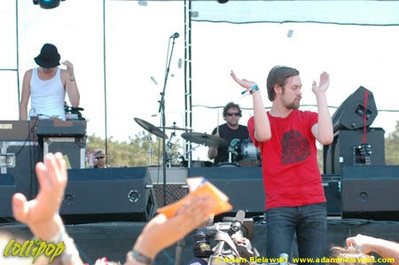 Kasabian - Lollapolooza Chicago, IL July 2005 | Photos by Adam Bielawski