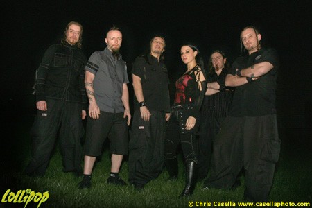 Lacuna Coil - Group and Portrait Shots Columbus, OH April 2006 | Photos by Chris Casella