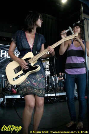 Meg and Dia - Warped Tour Milwaukee, WI July 2007 | Photos by Alison Krick