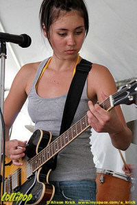 Meg and Dia - Warped Tour Tinley Park, IL July 2006 | Photos by Alison Krick