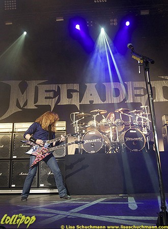Megadeth - Rockstar Mayhem Festival Mansfield, MA July 2011 | Photos by Lisa Schuchmann