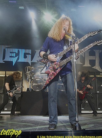 Megadeth - Rockstar Mayhem Festival Mansfield, MA July 2011 | Photos by Lisa Schuchmann