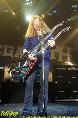 Megadeth - Rockstar Mayhem Festival Mansfield, MA July 2011 | Photos by Lisa Schuchmann