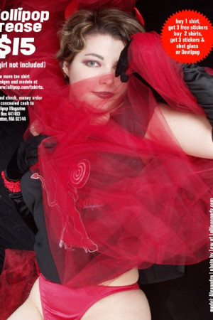 Model Tee Ads from Issue 63: Alexandra