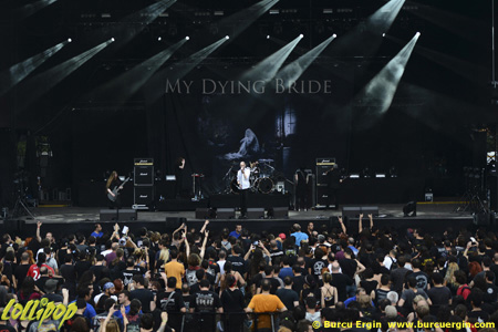My Dying Bride - Rock Off Fest Istanbul, Turkey August 2015 | Photos by Burcu Ergin