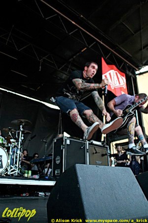 New Found Glory - Warped Tour Milwaukee, WI July 2007 | Photos by Alison Krick
