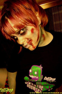Nos | Zombie Schoolgirl | Photos by Eric Stanze