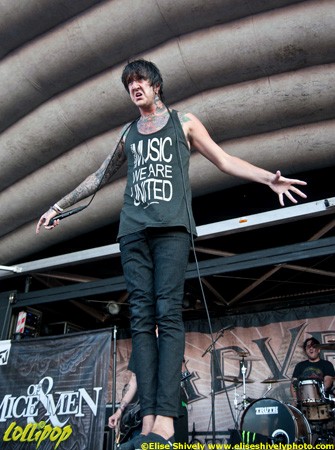 Of Mice and Men - Warped Tour Detroit, MI July 2011 | Photos by Elise Shively