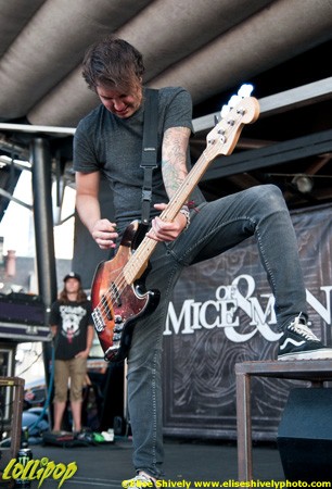 Of Mice and Men - Warped Tour Detroit, MI July 2011 | Photos by Elise Shively