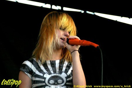 Paramore - Warped Tour Milwaukee, WI July 2007 | Photos by Alison Krick