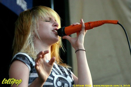 Paramore - Warped Tour Milwaukee, WI July 2007 | Photos by Alison Krick