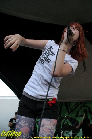 Paramore - Warped Tour Tinley Park, IL July 2006 | Photos by Alison Krick