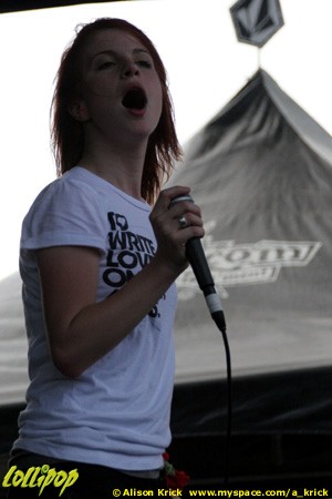 Paramore - Warped Tour Tinley Park, IL July 2006 | Photos by Alison Krick