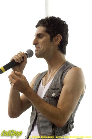 Peter DiStefano with Perry Farrell - Lollapalooza Chicago, IL August 2006 | Photos by Adam Bielawski