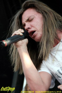 Red Jumpsuit Apparatus - Warped Tour Milwaukee, WI July 2007 | Photos by Alison Krick