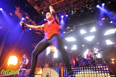 Shinedown - Rockstar Uproar Fest2 Mansfield, MA August 2012 | Photos by Burcu Ergin