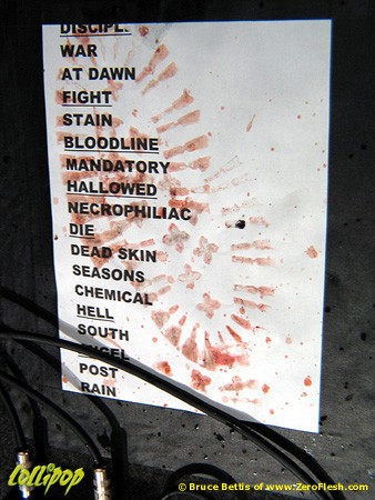 Slayer - Palladium Worcester, MA November 2004 | Photos by Bruce Bettis