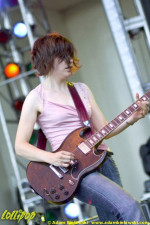 Sleater-Kinney - Lollapalooza Chicago, IL August 2006 | Photos by Adam Bielawski