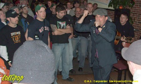 Street Dogs - Blarney Stone Dorchester, MA January 2005 | Photos by A.L. Carpenter