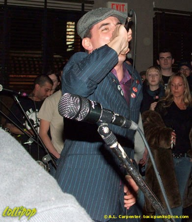 Street Dogs - Blarney Stone Dorchester, MA January 2005 | Photos by A.L. Carpenter