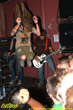 Strike Anywhere - Cafe Metropolis Wilkes-Barre, PA July 2005 | Photos by Gary Strack