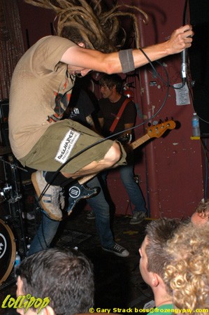 Strike Anywhere - Cafe Metropolis Wilkes-Barre, PA July 2005 | Photos by Gary Strack