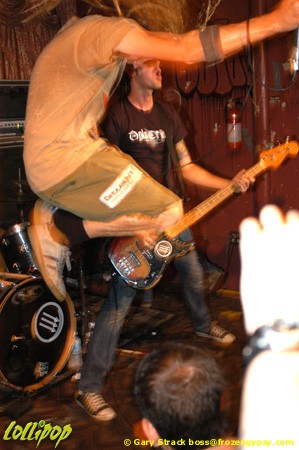 Strike Anywhere - Cafe Metropolis Wilkes-Barre, PA July 2005 | Photos by Gary Strack