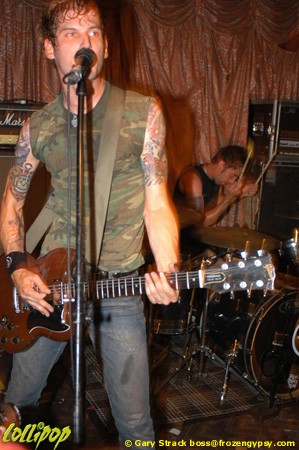 Strike Anywhere - Cafe Metropolis Wilkes-Barre, PA July 2005 | Photos by Gary Strack