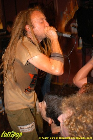 Strike Anywhere - Cafe Metropolis Wilkes-Barre, PA July 2005 | Photos by Gary Strack