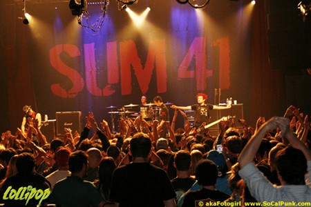 Sum 41 - House of Blues San Diego, CA January 2013 | Photos by akaFotogirl