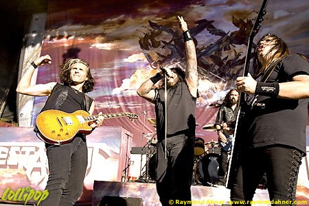 Testament at Shoreline Amphitheater Mountain View, CA August 2008 | Photos by Raymond Ahner
