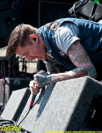 The Devil Wears Prada - Warped Tour Detroit, MI July 2011 | Photos by Elise Shively