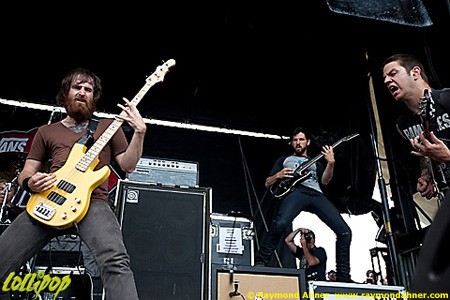 The Dillinger Escape Plan - Warped Tour Ventura, CA June 2010 | Photos by Raymond Ahner