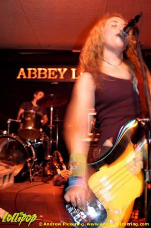 The Dollyrots - Abbey Lounge Somerville, MA April 2005 | Photos by Andrew Pickering