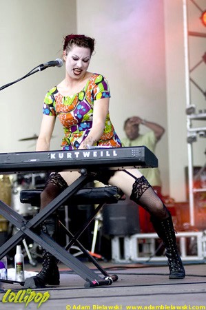 The Dresden Dolls - Lollapalooza Chicago, IL August 2006 | Photos by Adam Bielawski