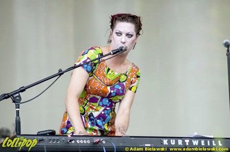 The Dresden Dolls - Lollapalooza Chicago, IL August 2006 | Photos by Adam Bielawski
