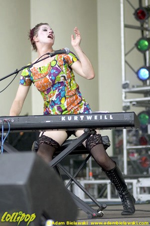 The Dresden Dolls - Lollapalooza Chicago, IL August 2006 | Photos by Adam Bielawski