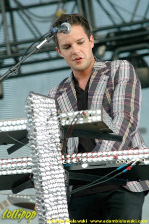 The Killers - Lollapolooza Chicago, IL July 2005 | Photos by Adam Bielawski