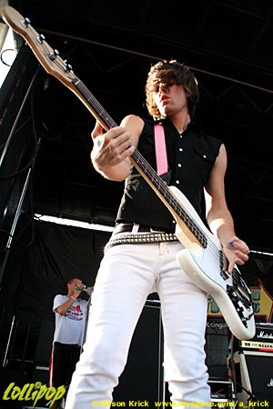 The Pink Spiders - Warped Tour Tinley Park, IL July 2006 | Photos by Alison Krick