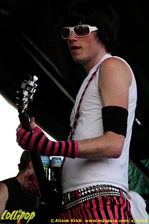 The Pink Spiders - Warped Tour Tinley Park, IL July 2006 | Photos by Alison Krick