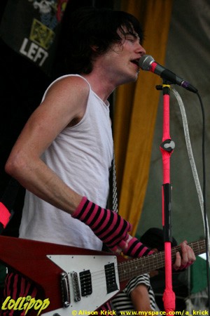 The Pink Spiders - Warped Tour Tinley Park, IL July 2006 | Photos by Alison Krick