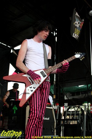 The Pink Spiders - Warped Tour Tinley Park, IL July 2006 | Photos by Alison Krick